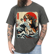 Beagle Dog Dogzilla Beaglezilla Lover Japanese Art Unisex T-Shirt
