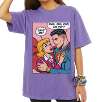 Save Me Funny Graphic Retro Comic Unisex T-Shirt
